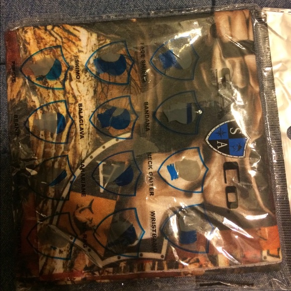 Calavera Skull Face shield - Picture 3 of 5