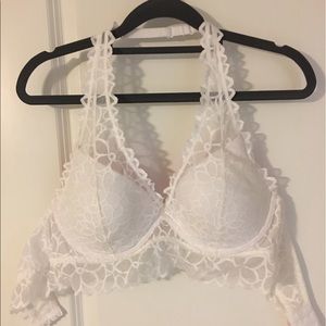 ⭐️NWOT⭐️ PINK VS Halter Push Up Bralette