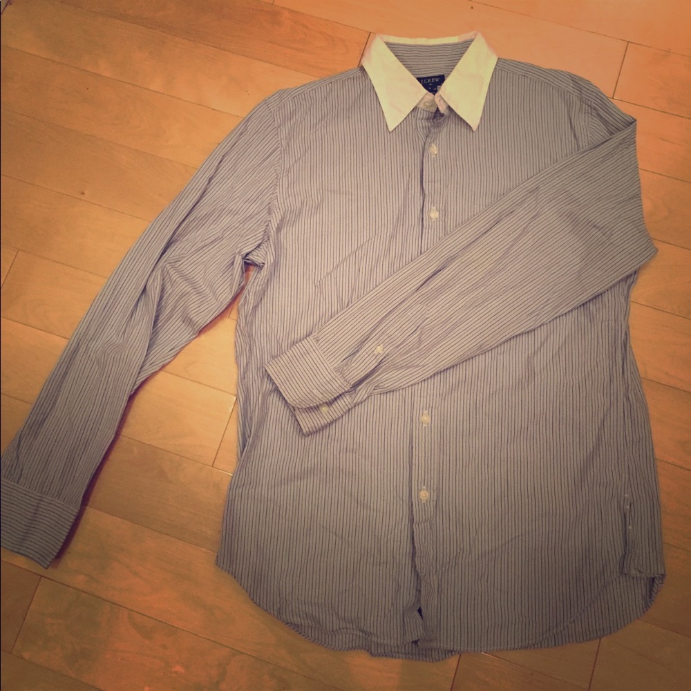 J. Crew long sleeve striped shirt