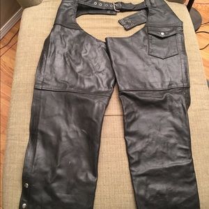 XL Genuine Leather Men's Chaps