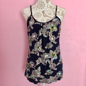 Floral Sequin Top ✨