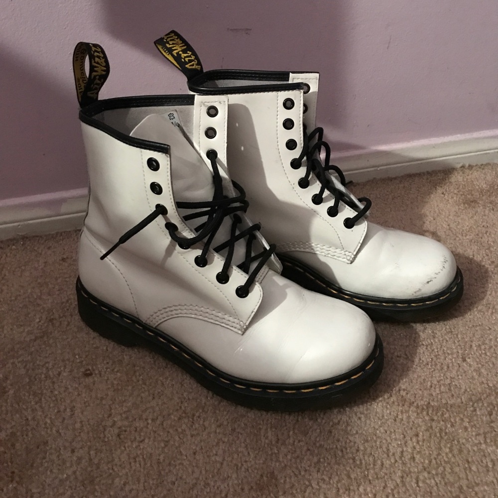 White Doc Martens