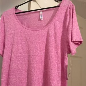 NWT LuLaRoe Classic T-XL pink/lilac