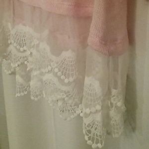 Make an offer! Perfect lacy summer tunic top!