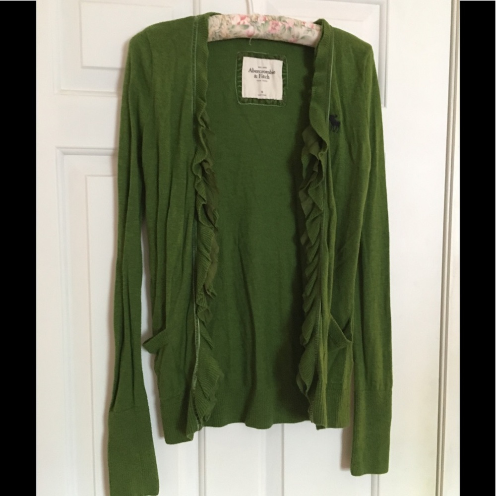 Green Cardigan