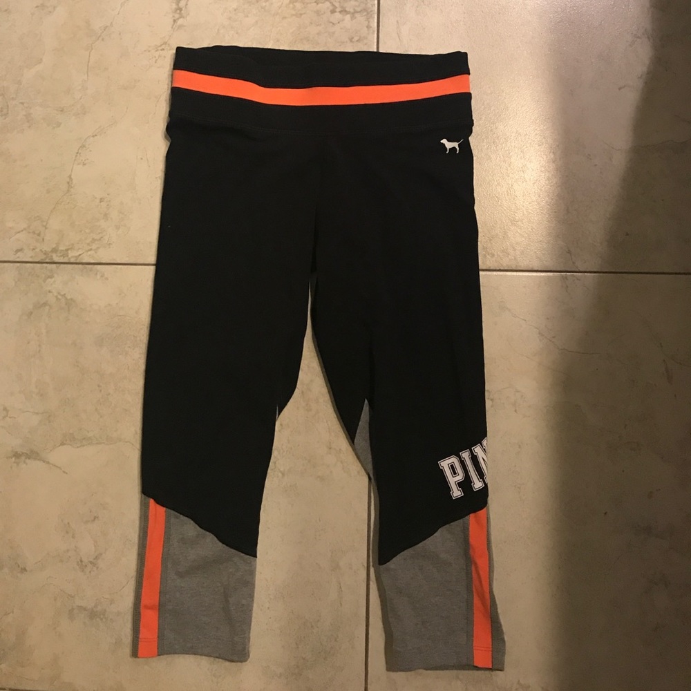 VS pink crop leggings