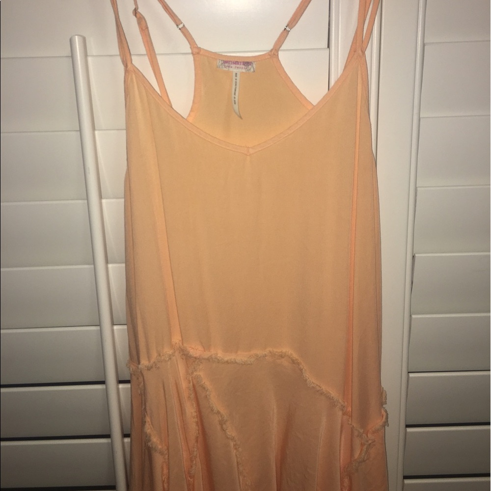 Free People Intimately Tattered Up Shredded Slip