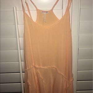 Free People Intimately Tattered Up Shredded Slip