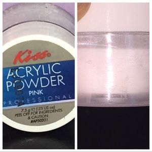 Kiss Acrylic powder in Pink
