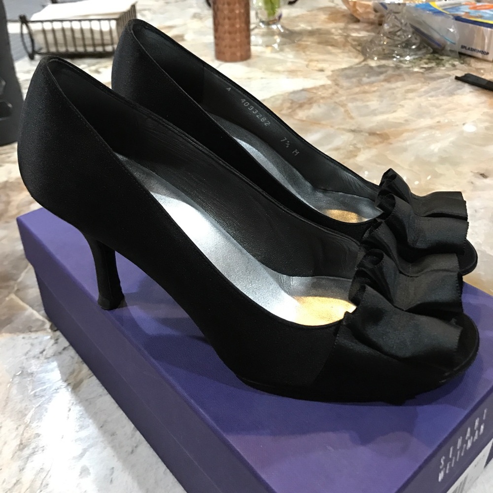 Stuart Weitzan Black Heel 7.5