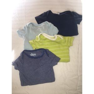 4 Pk of 3-6m onsie