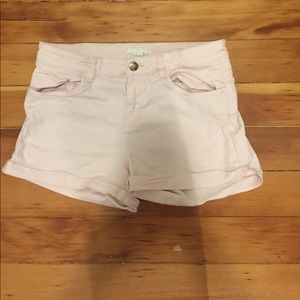 Light pink shorts