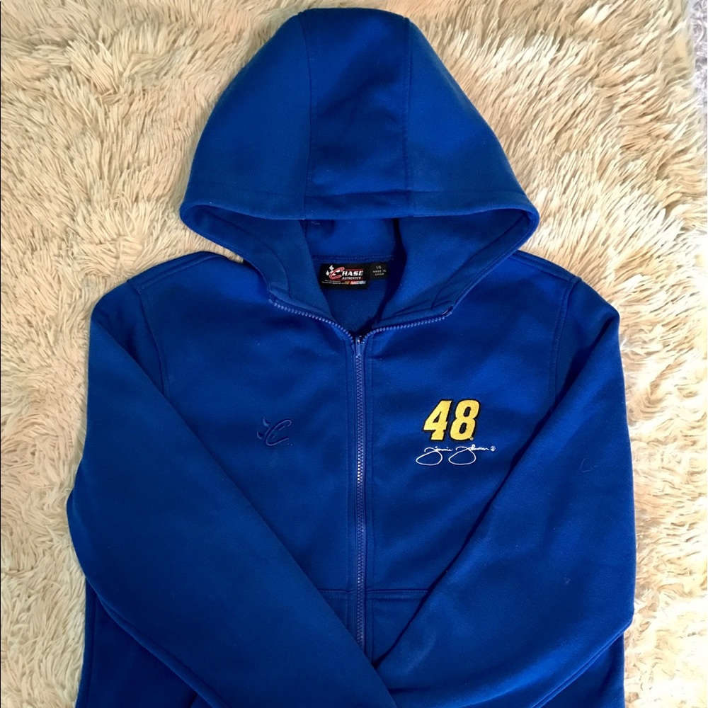 Jimmie Johnson #48 Lowes Racing Hooded Sweatshirt