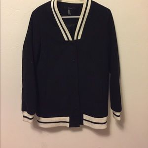 Black Forever 21 button up coat