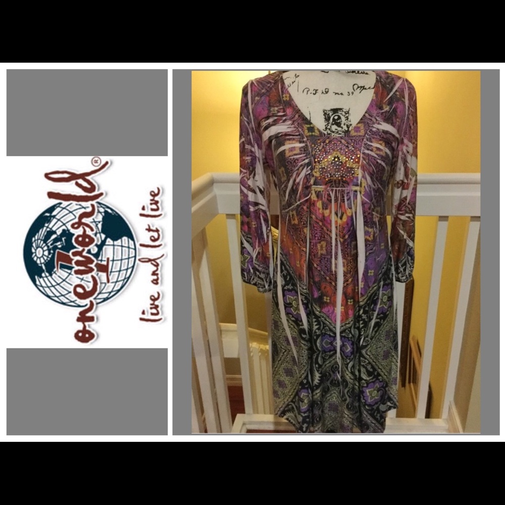 New! Never worn! Beautiful dress One World dress