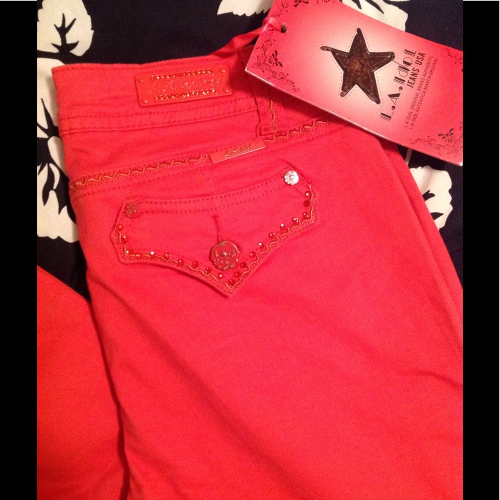 🎁NWT L A Idols Skinny Stretch Jeans 7