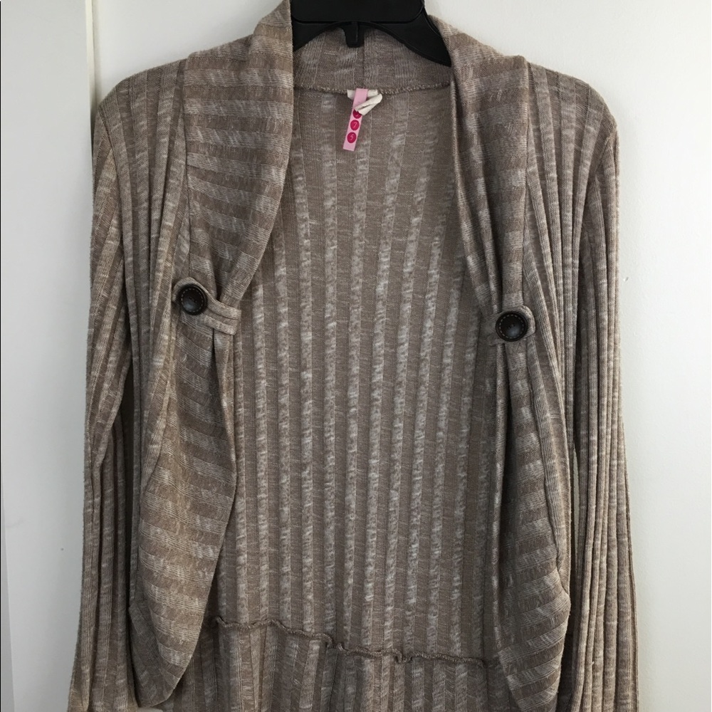 🌟3 for 15🌟Juniors Size S open front Sweater
