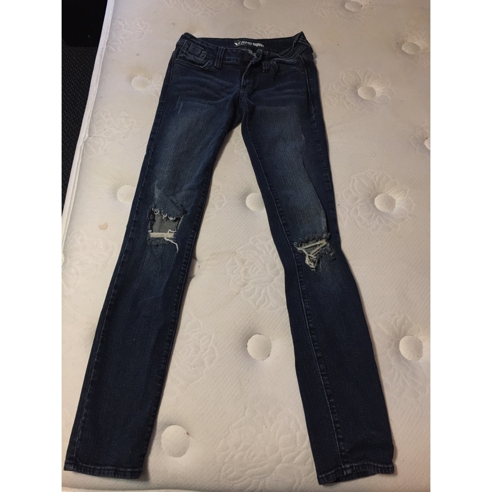 Bullhead Super Skinny low rise jeans