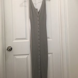The Line By K Gabby ll dress in grey.