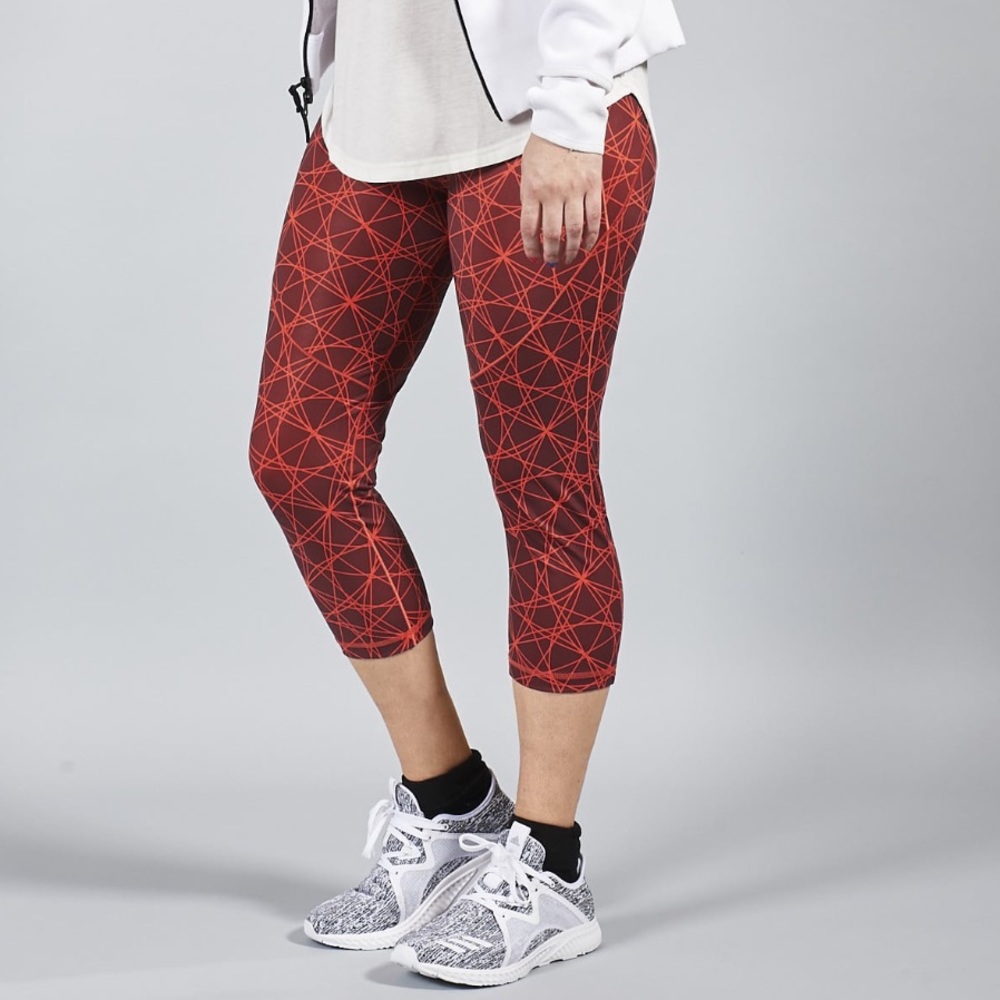 NWT Adidas Wanderflex Iconic Three-Quarter Tights
