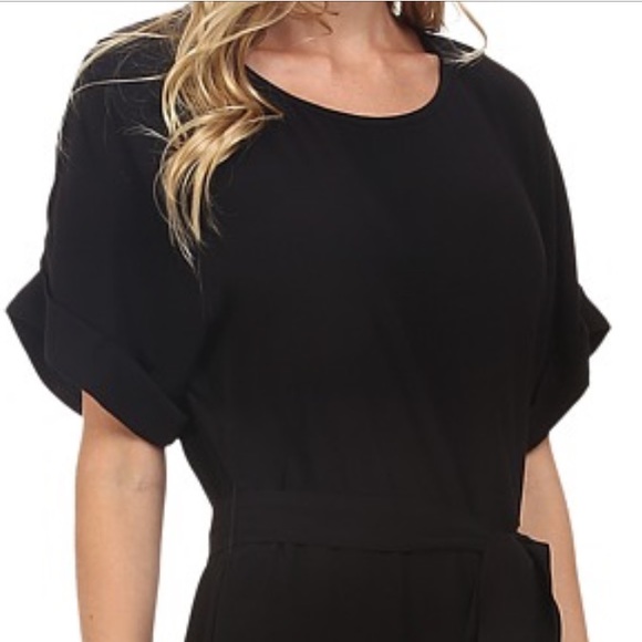 LUCKY BRAND BLACK ROMPER - Picture 4 of 4