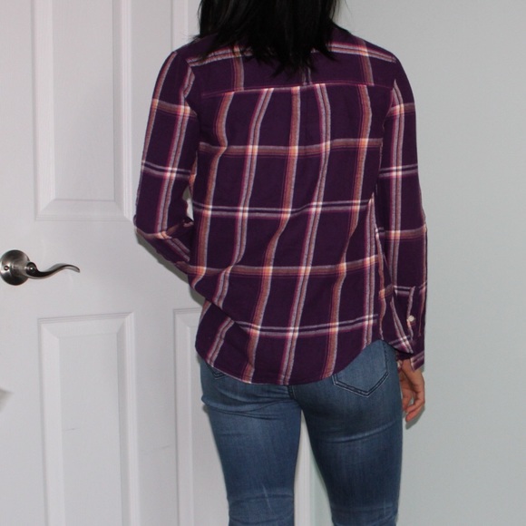 purple button up - Picture 2 of 2