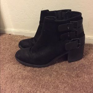 Black booties