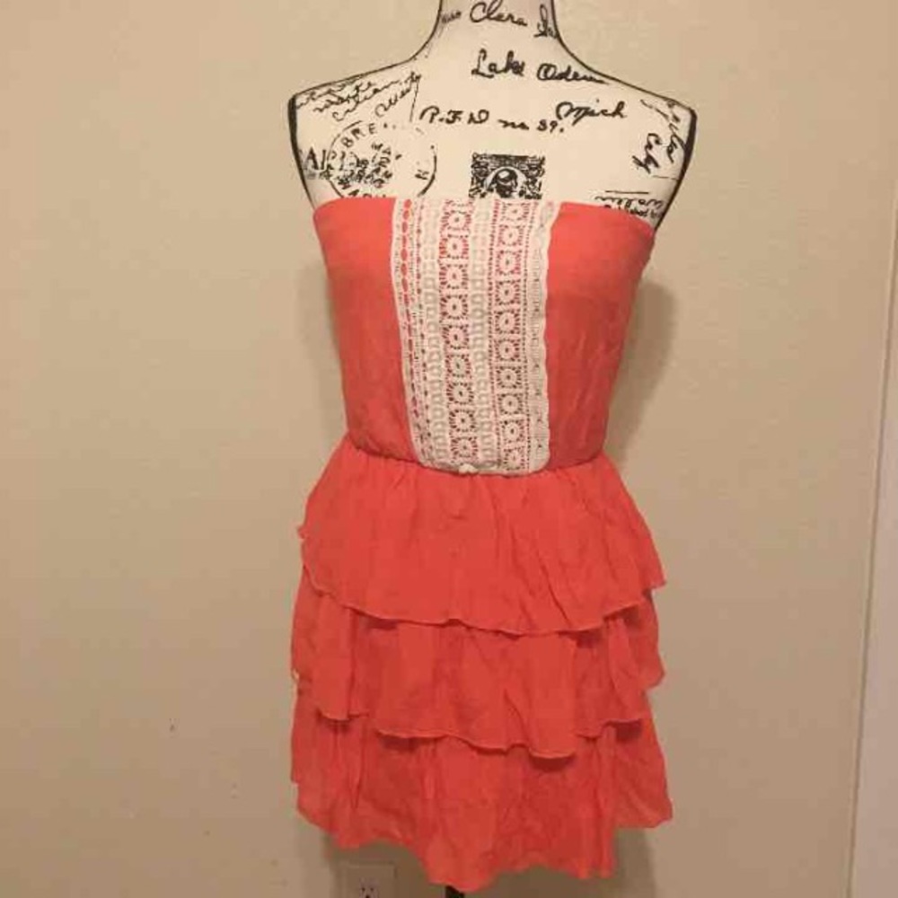 Cute orange dress