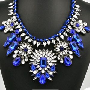 Stunning Blue Statement Necklace