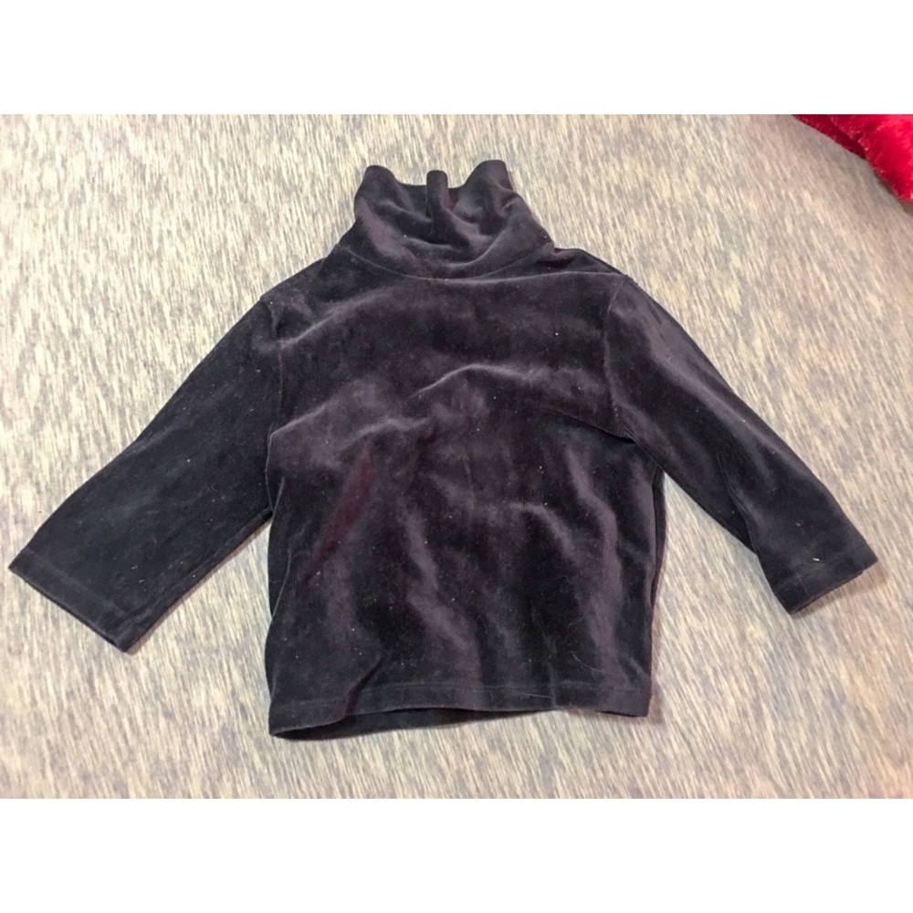 ASOS Velvet Ribbed Crop Top ๐ - Picture 3 of 5
