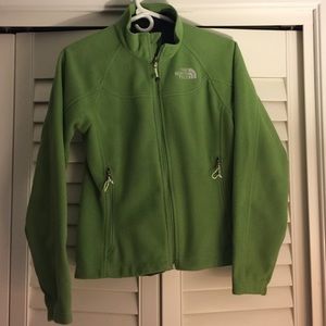 The North Face Lime Green Jacket - Small