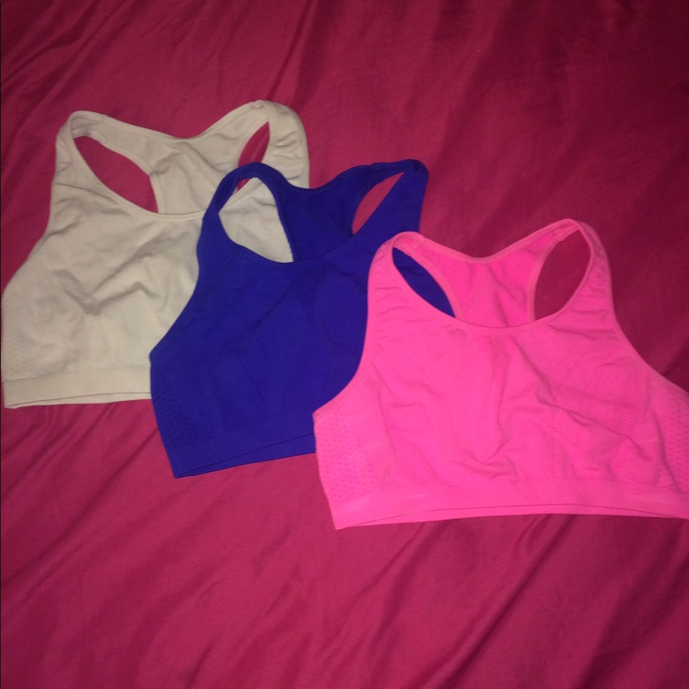 3 sports bras