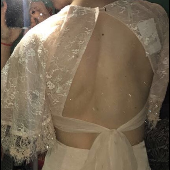 2 piece, blush, Sherri Hill prom dress - Picture 5 of 7