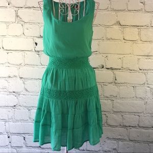 Lily Rose Green Summer Breeze Dress, Size XS, NWT