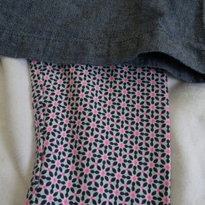 Baby girls shirt and leggings set