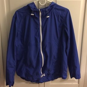 GAP Fit Blue Windbreaker - Medium
