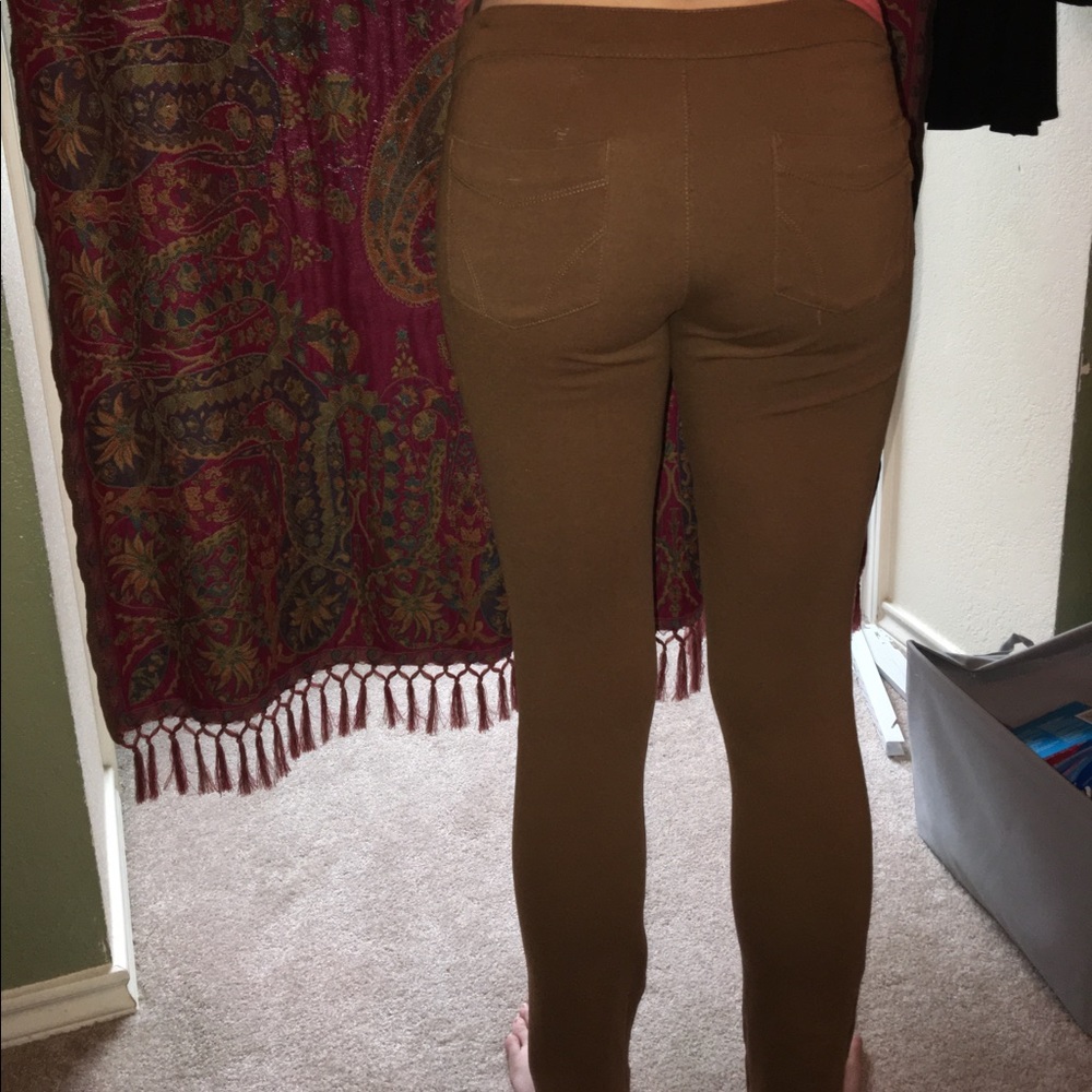 Brown pants