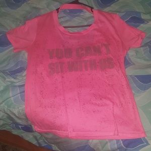 You can't sit with us shirt