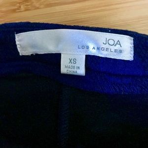 J.O.A Skirts - JOA Los Angeles Navy Polka Dot Midi Skirt J.O.A Skirts - JOA Los Angeles Navy Polka Dot Midi Skirt