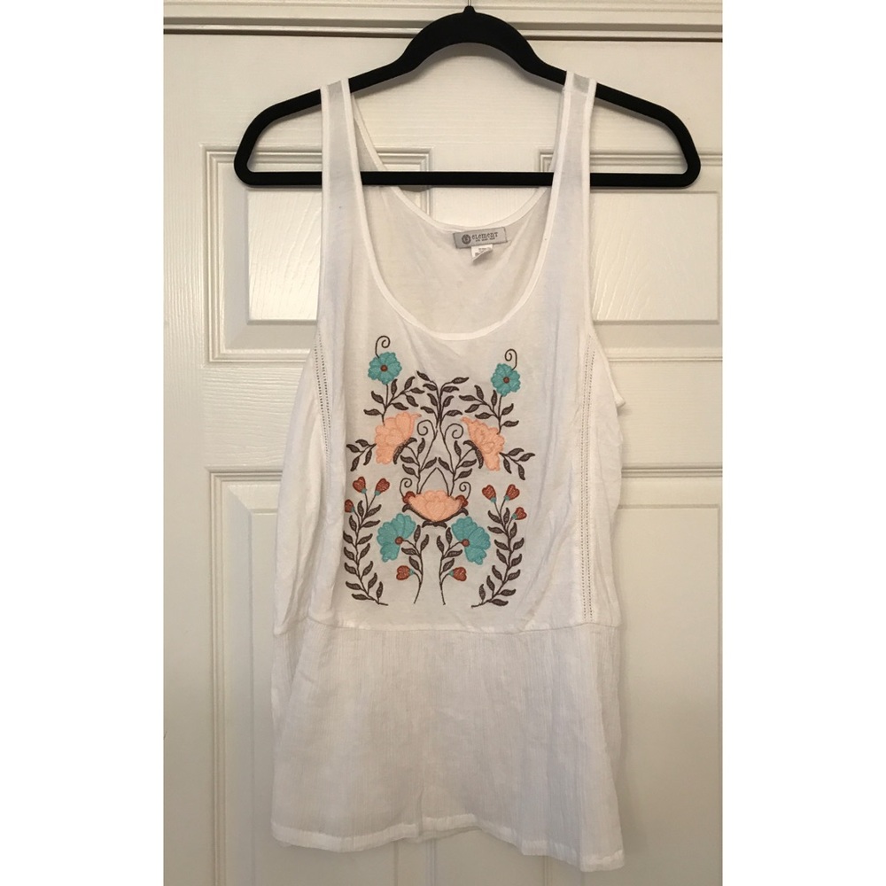 Element Embroidered Tank