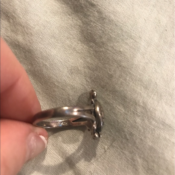 Sterling Silver Turtle Ring - Picture 4 of 5