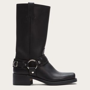 FRYE Black Leather Boots