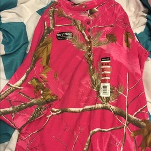 Long sleeve real tree t shirt