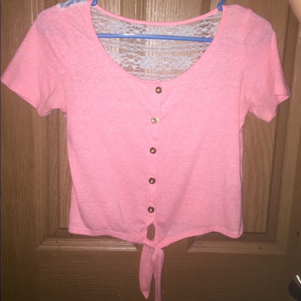Light Pink Crop-Top