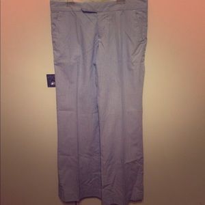 Catherine Malandrino wide leg pinstripe pant 2