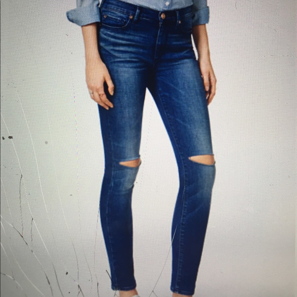 NWT true religion ripped skinny jeans medium wash