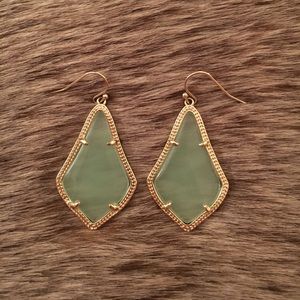 Kendra Scott alex earrings in chalcedony