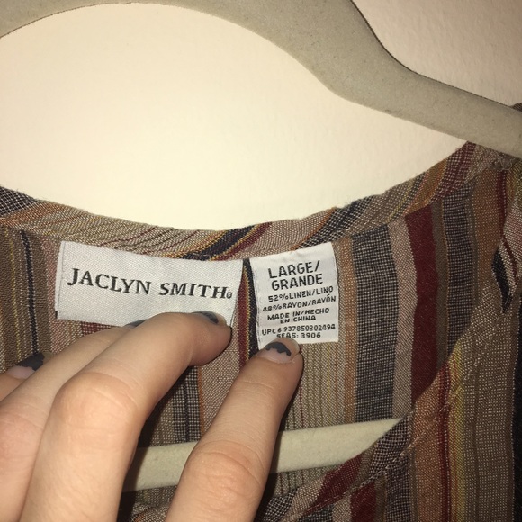 VINTAGE Linen Top - Picture 2 of 4