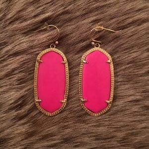Kendra Scott elle earrings in pink