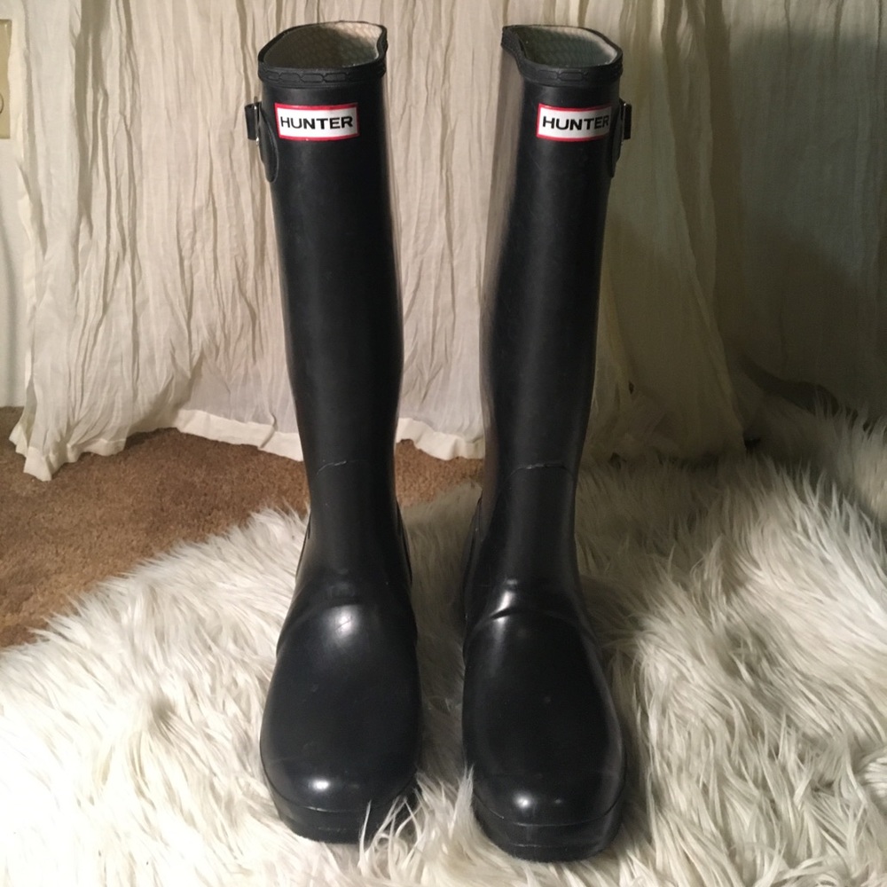 Tall Hunter Rain boots